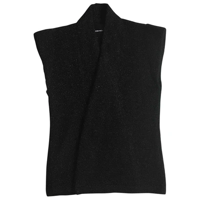 Pre-owned American Retro Black Synthetic Knitwear