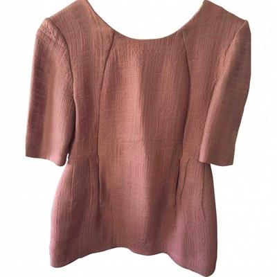Pre-owned Marni Pink Synthetic Top