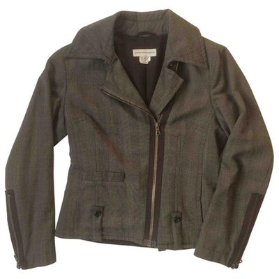 Pre-owned Dries Van Noten Wool Suit Jacket In Brown