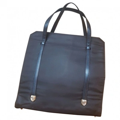 Pre-owned Versace Handbag In Brown