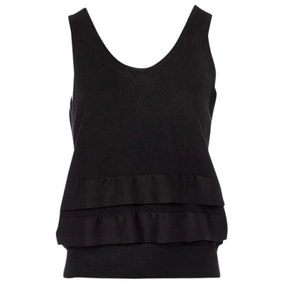 Pre-owned Chloé Wool Top In Black