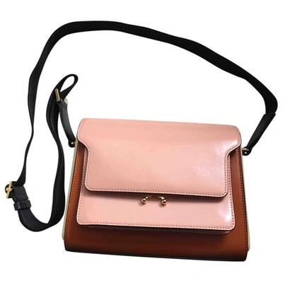 Pre-owned Marni Leather Crossbody Bag In Multicolour