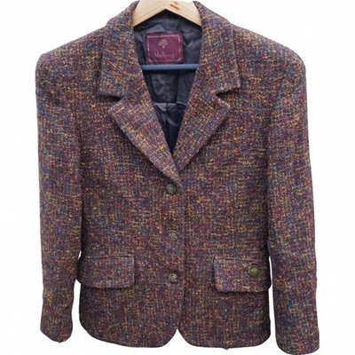 Pre-owned Mulberry Wool Jacket In Multicolour