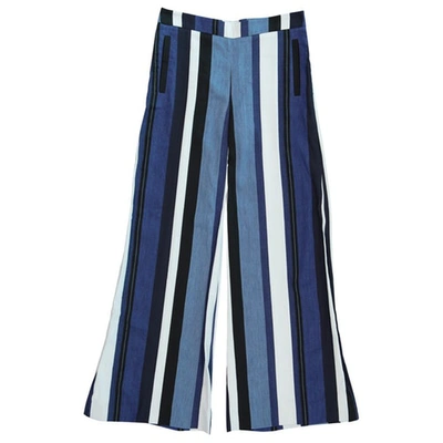 Pre-owned Atea Oceanie Large Pants In Blue