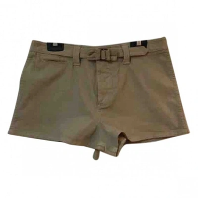 Pre-owned See By Chloé Green Synthetic Shorts