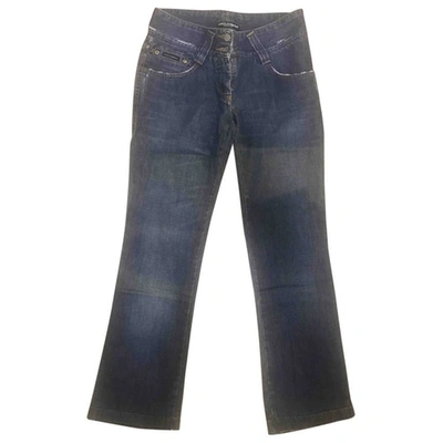 Pre-owned Dolce & Gabbana Straight Jeans In Blue