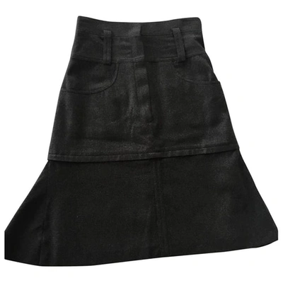 Pre-owned Sonia Rykiel Wool Mid-length Skirt In Grey