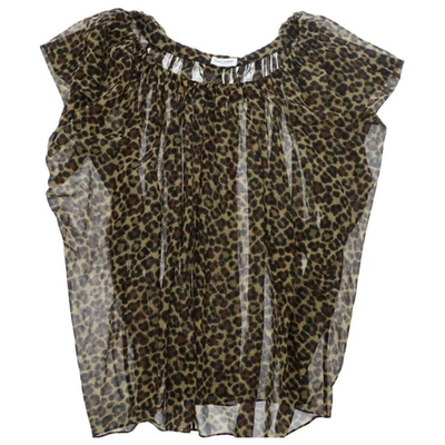 Pre-owned Saint Laurent Silk Top In Other