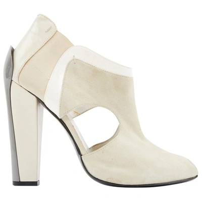 Pre-owned Malo Heels In Beige