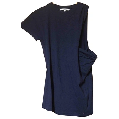 Pre-owned Carven Navy Cotton Top