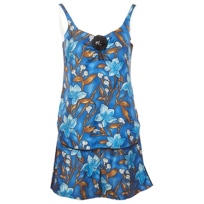 Pre-owned Marc Jacobs Silk Camisole In Blue
