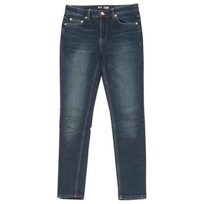 Pre-owned Blk Dnm Slim Jeans In Blue