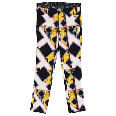 Pre-owned Peter Pilotto Slim Pants In Multicolour