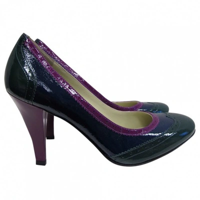 Pre-owned Paul Smith Patent Leather Heels In Multicolour