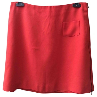 Pre-owned Vanessa Bruno Mid-length Skirt In Red
