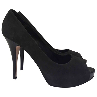 Pre-owned Giuseppe Zanotti Heels In Anthracite