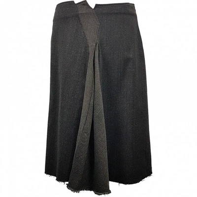 Pre-owned Kenzo Wool Mid-length Skirt In Other