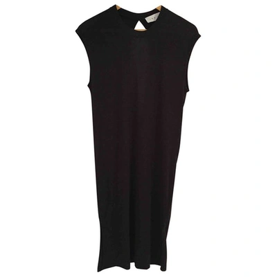 Pre-owned Iro Wool Mid-length Dress In Anthracite