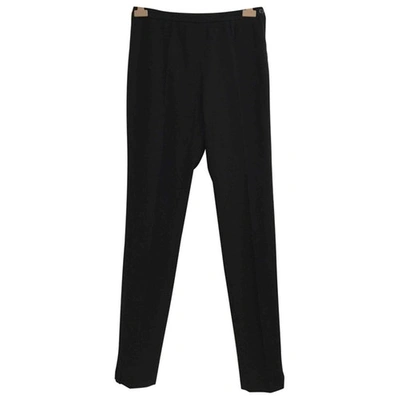 Pre-owned Dolce & Gabbana Slim Pants In Black