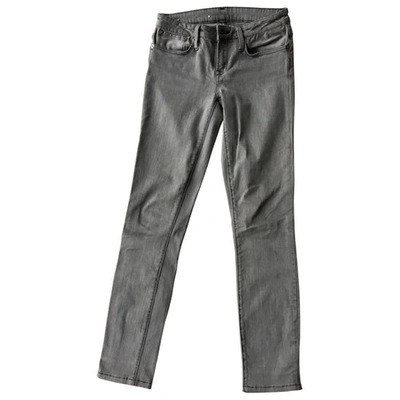 Pre-owned Helmut Lang Slim Pants In Grey