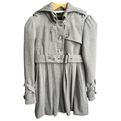 Pre-owned Allsaints Coat In Grey