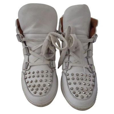 Pre-owned Sandro Sneakers In White