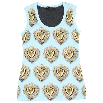 Pre-owned Dolce & Gabbana Vest In Blue