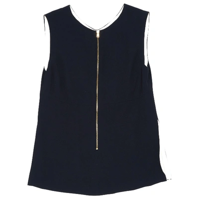 Pre-owned Marni Navy Viscose Top