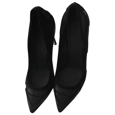 Pre-owned Isabel Marant Leather Heels In Black