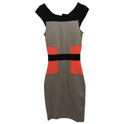 Pre-owned French Connection Mid-length Dress In Grey