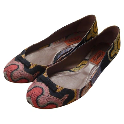 Pre-owned Missoni Cloth Ballet Flats In Other