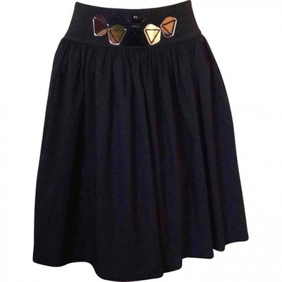 Pre-owned Philosophy Di Alberta Ferretti Skirt In Black