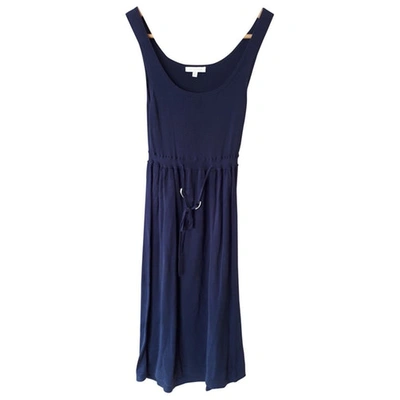 Pre-owned Paule Ka Navy Cotton Dress