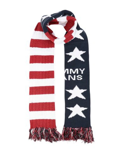Tommy Jeans Scarves In Dark Blue