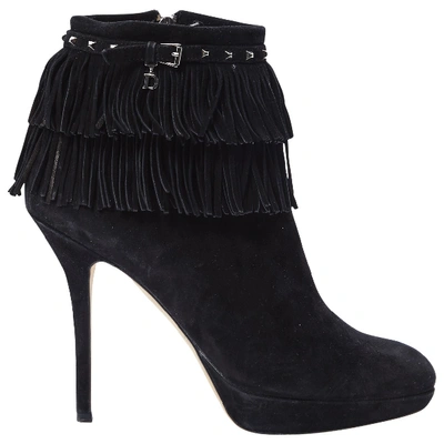 Pre-owned Dior Ankle Boots In Black