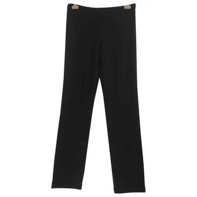 Pre-owned Jil Sander Large Pants In Black