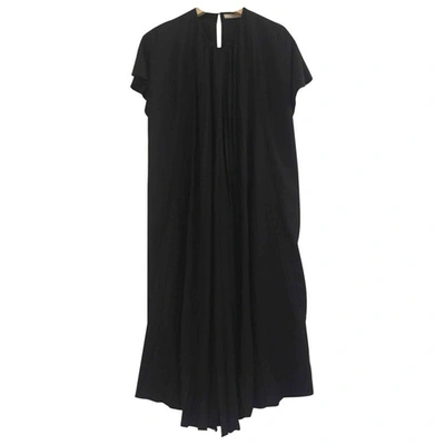 Pre-owned Bouchra Jarrar Mid-length Dress In Black