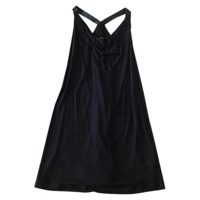 Pre-owned Mcq By Alexander Mcqueen Black Viscose Dress