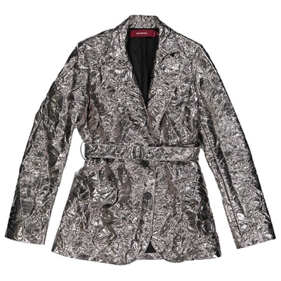 Pre-owned Sies Marjan Silver Polyester Jacket