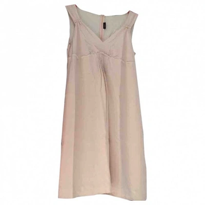 Pre-owned Joseph Mid-length Dress In Pink