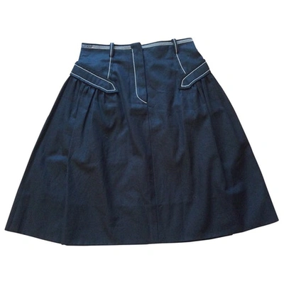 Pre-owned Nina Ricci Skirt In Black