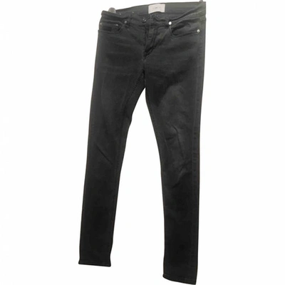 Pre-owned April77 Grey Cotton - Elasthane Jeans