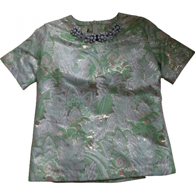 Pre-owned Marni Green Viscose Top