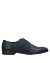 Grey Daniele Alessandrini Lace-up Shoes In Blue