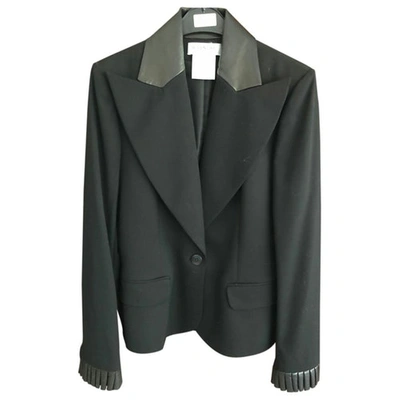 Pre-owned Givenchy Cashmere Suit Jacket In Black