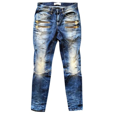 Pre-owned Faith Connexion Slim Jeans In Blue