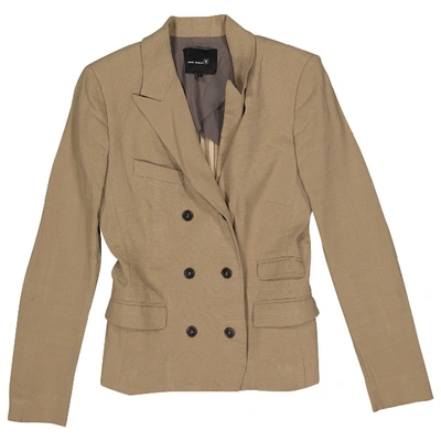 Pre-owned Isabel Marant Linen Blazer In Beige