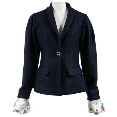 Pre-owned Anouki Navy Wool Jackets