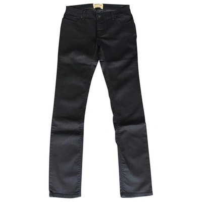 Pre-owned Zadig & Voltaire Black Cotton Jeans