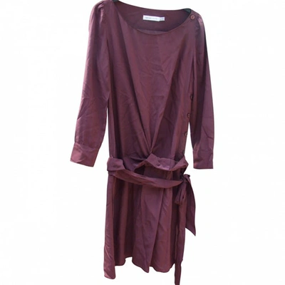 Pre-owned See By Chloé Mid-length Dress In Burgundy